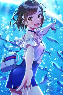 性感动漫美女插画精选