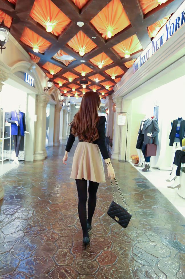 韩国美女模特丝袜大长腿性感摄影写真图片  第7张